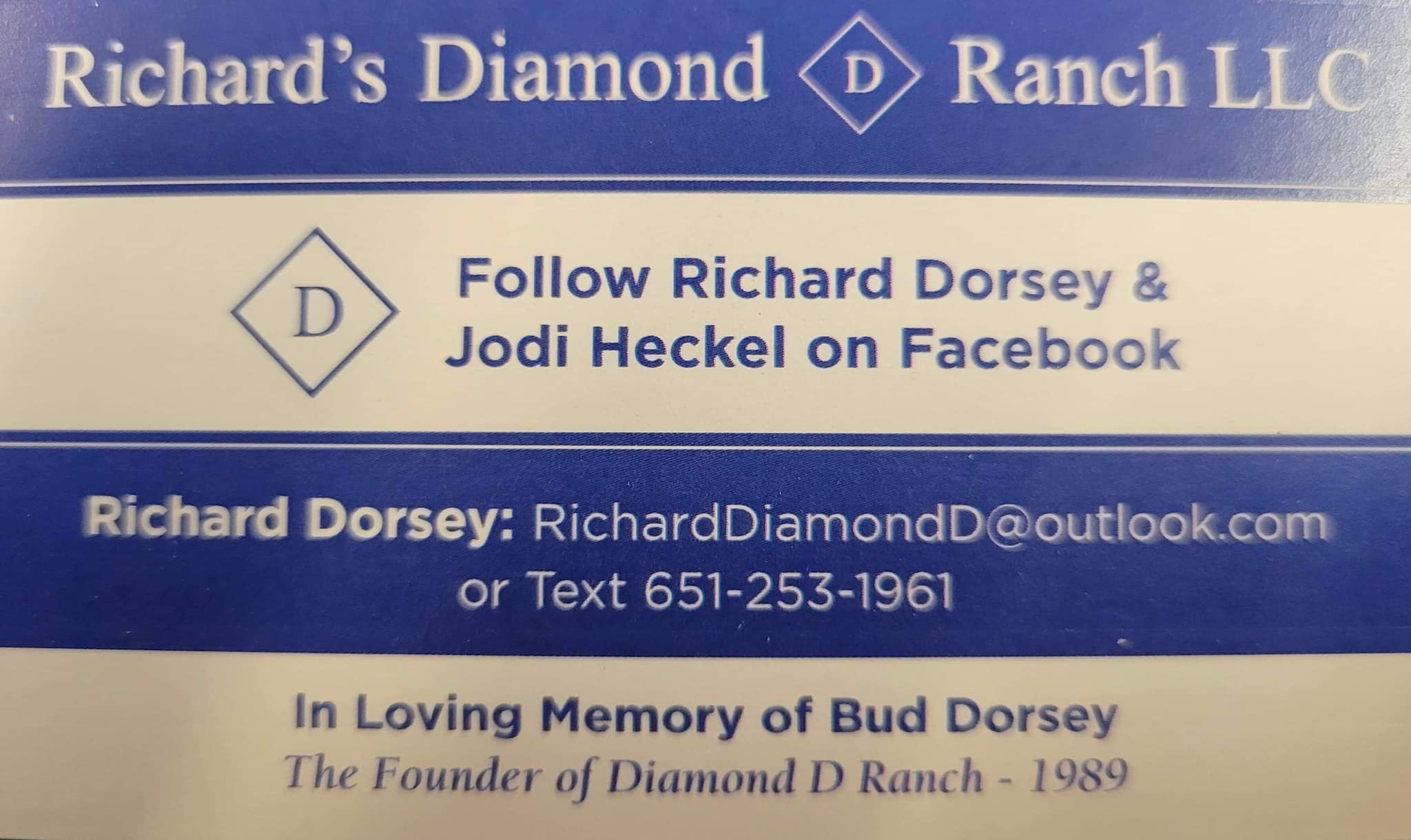 Richard's Diamond D Ranch LLC